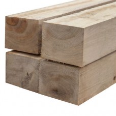 Tuinpaal Eiken ongeschaafd 15x15x300 cm. Tuinpaal Eiken ongeschaafd 15x15x300 cm.